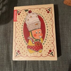 A5 Puzzle Journal 329 Pieces Twinkle Twinkle- Cherry Cheesecake Plastic